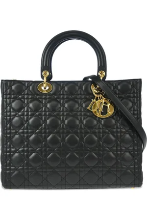 Dior Borsa a mano Lady Dior Cannage two-way 2000