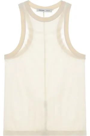 Carven Canotta semi trasparente