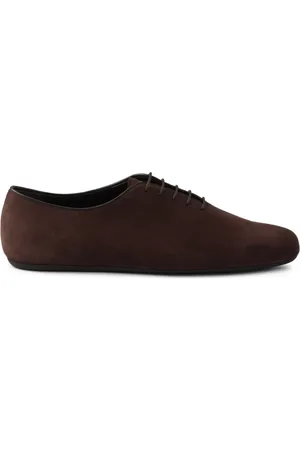 Prada Oxford in pelle scamosciata