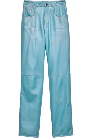 Prada Pantaloni in pelle