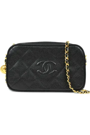 CHANEL Borsa a tracolla con logo CC 1992