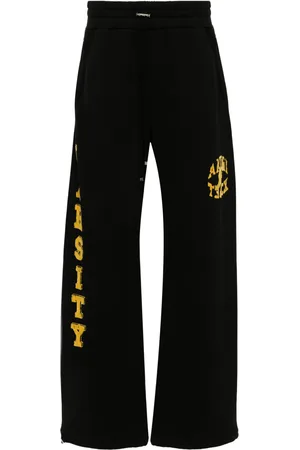AMIRI Pantaloni sportivi con logo floccato