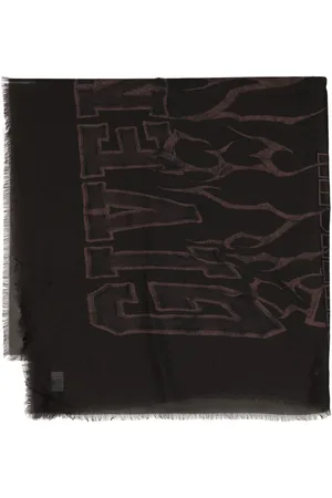 Givenchy Sciarpa in cashmere e cashmere con logo