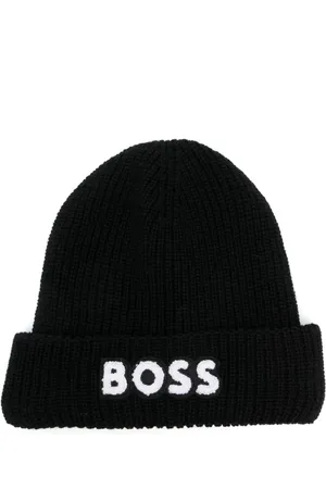 HUGO BOSS Berretto con ricamo