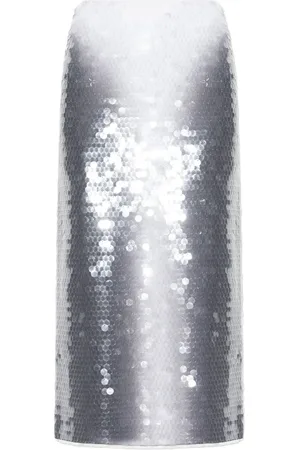 Sportmax Gonna a matita con paillettes