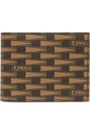Bally Portafoglio bi-fold con monogramma