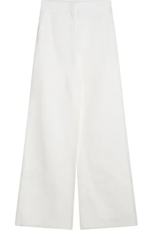 Max Mara Pantaloni dritti in cotone