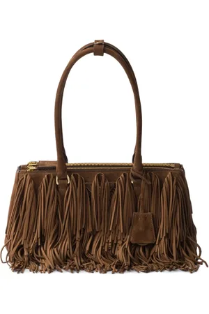 Prada Borsa tote Galleria media in pelle scamosciata