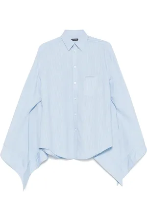 Balenciaga Camicia con nodo sui polsini