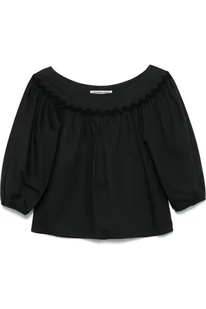 Saint Laurent Blusa in gabardine anni 