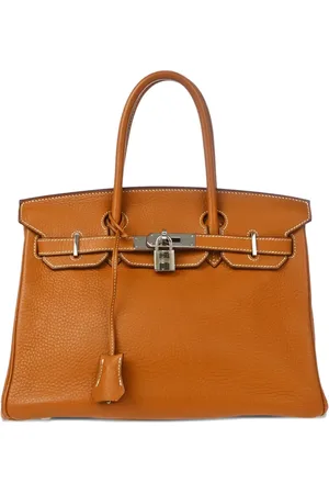 Hermès Borsa a mano Birkin Retourne 30 in pelle Togo 2006