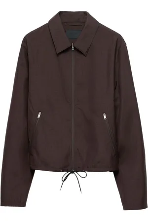 Prada Giacca-camicia in seta