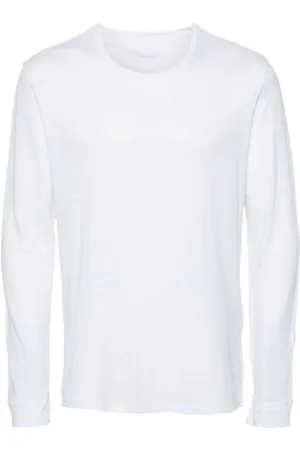 120% Lino T-shirt semi trasparente