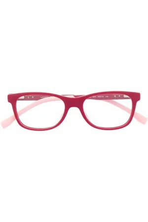 Lacoste Occhiali rettangolari goffrati