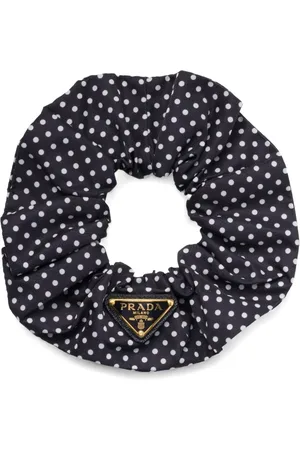 Prada Elastico per capelli a pois
