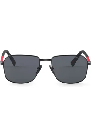 Prada Occhiali da sole con montatura stile pilota