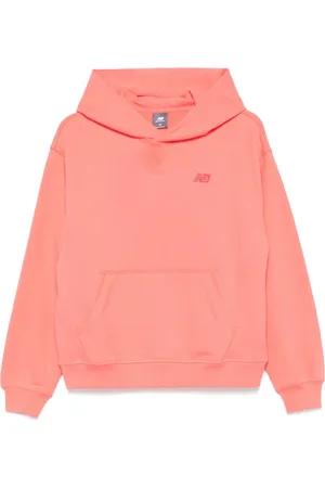 New Balance Felpa in cotone con cappuccio