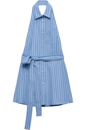 Prada Camicia smanicata a righe