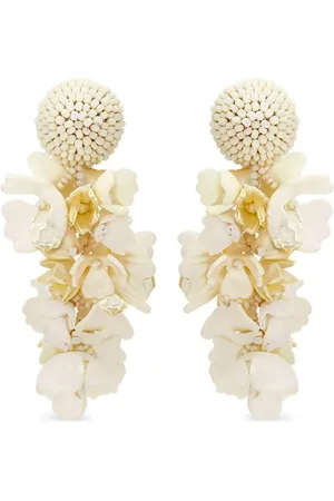 Oscar de la Renta Orecchini con fiore