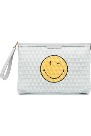 Anya Hindmarch Clutch I Am A Plastic Bag Wink