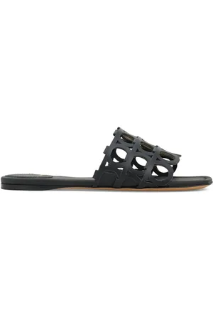 Salvatore Ferragamo Sandali slides Gancini