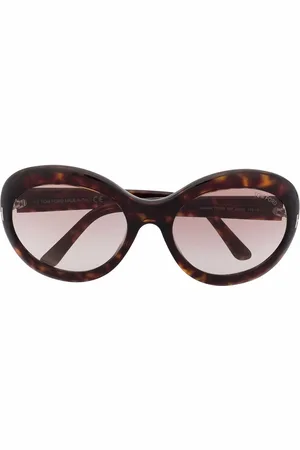 Tom Ford Occhiali da sole con effetto tartarugato