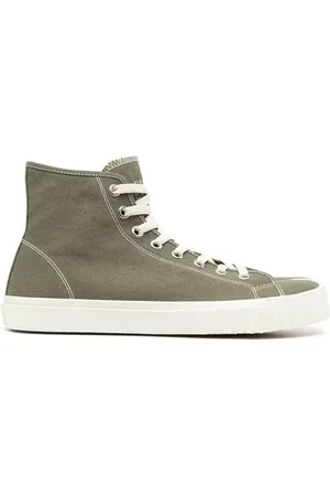 Maison Margiela Sneakers alte con punta Tabi