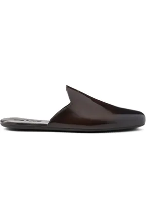 Prada Mules in pelle spazzolata