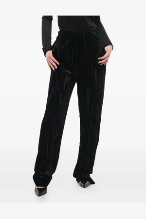 Balenciaga Pantaloni svasati in velluto