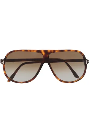 Tom Ford Occhiali da sole con effetto tartarugato
