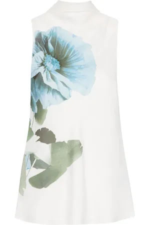Ted Baker Blusa smanicata a fiori