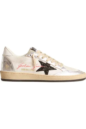 Golden Goose Sneakers Ballstar con inserto metallizzato