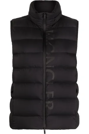 Moncler Gilet imbottito con stampa