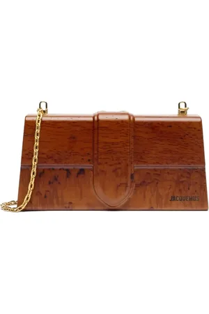 Jacquemus Borsa a spalla Le Bambino en Bois