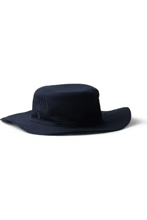 Prada Cappello bucket a tesa larga