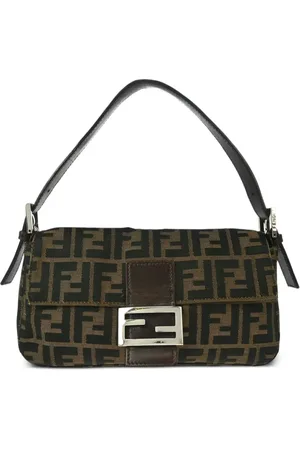 Fendi Borsa a mano Baguette con motivo Zucca 1990-2000