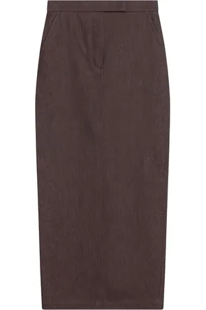 Max Mara Minigonna dritta in cotone
