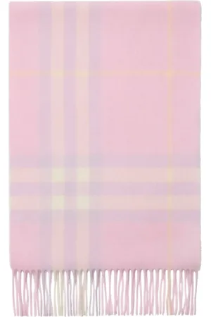 Burberry Sciarpa in cashmere con frange