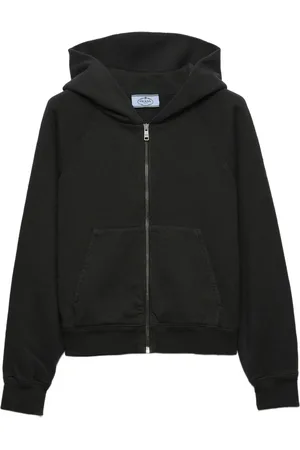 Prada Felpa in jersey con cappuccio
