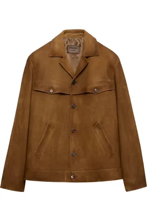 Prada Blazer in pelle scamosciata