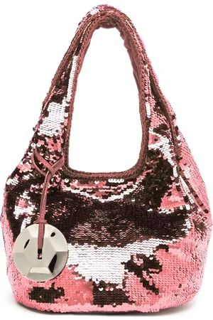 J.W.Anderson Borsa tote mini con paillettes