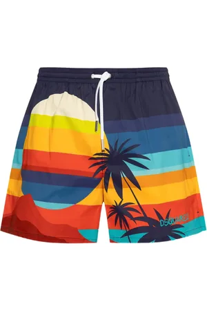 Dsquared2 Costume da bagno con stampa grafica