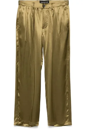 THE EDITOR Pantaloni in raso