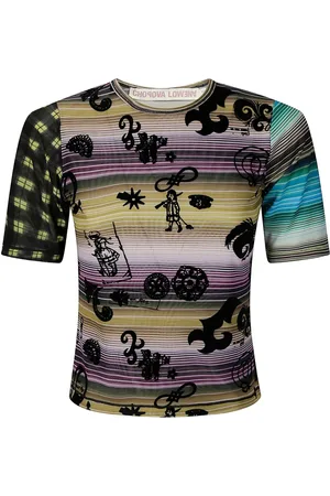 Chopova Lowena T-shirt con stampa grafica