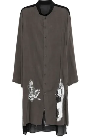 YOHJI YAMAMOTO Camicia con stampa