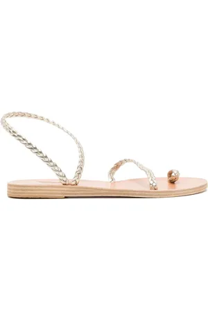 Ancient Greek Sandals Sandali Eleftheria a punta aperta