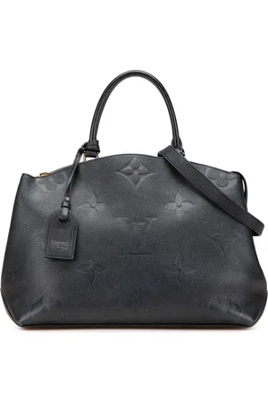 LOUIS VUITTON Borsa a tracolla Grand Palais grande in pelle Empreinte con monogramma 2021-2024