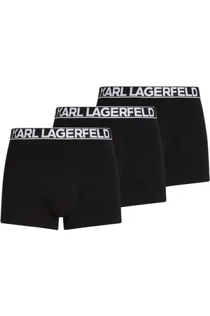 Karl Lagerfeld Set di 3 boxer con banda logo