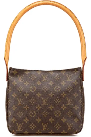 LOUIS VUITTON Borsa a spalla Looping MM con monogramma 2002