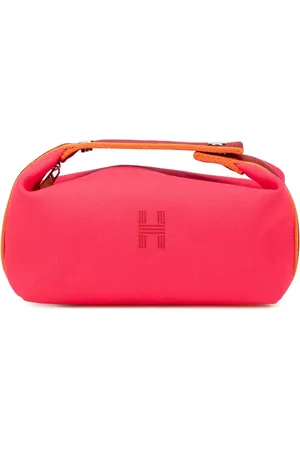 Hermès Trousse Bride A Brac piccola in tela Toile 2020-2024